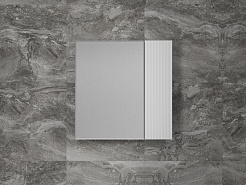 Style Line Мебель для ванной Стокгольм 70 подвесная белый рифленый софт – фотография-11